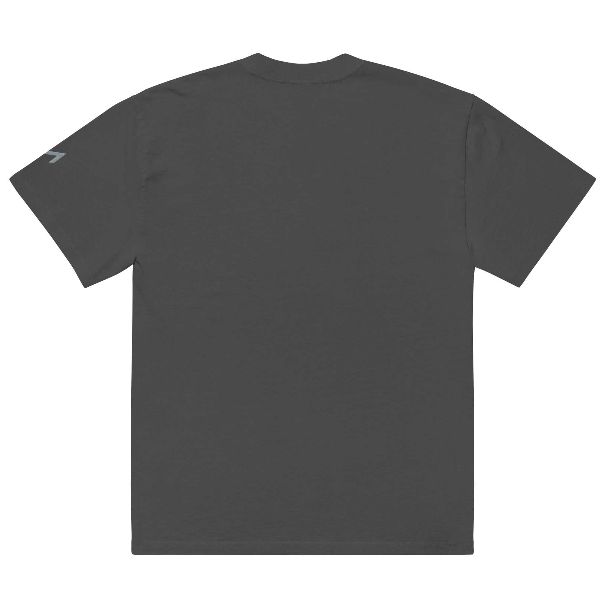 LAMARO Faded Oversized T-Shirt mit Ärmeldruck mens oversized faded t shirt faded coal back 6a78c1ad293e3.jpg