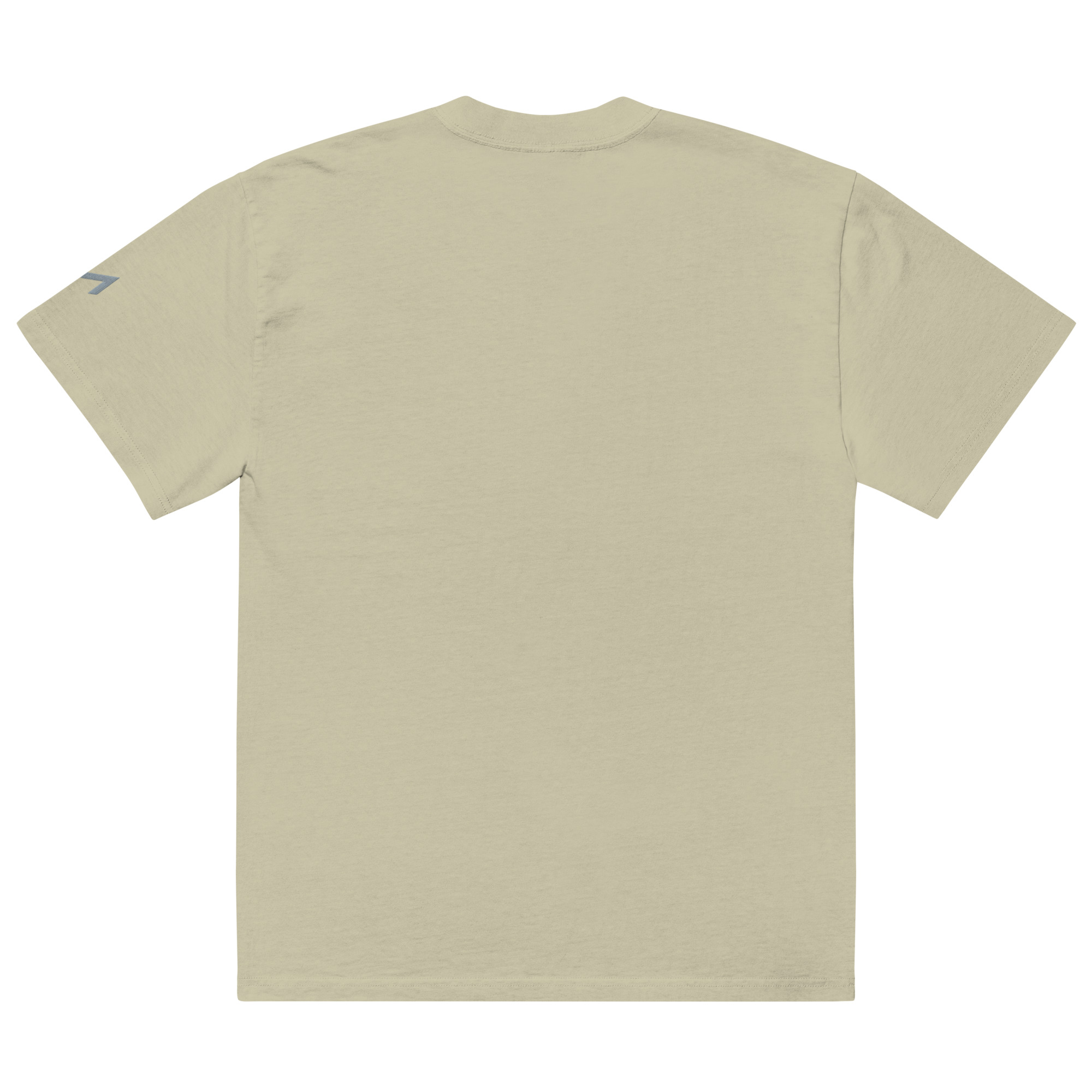 LAMARO Faded Oversized T-Shirt mit Ärmeldruck mens oversized faded t shirt faded eucalyptus back 6a78c1ad2bb81.jpg