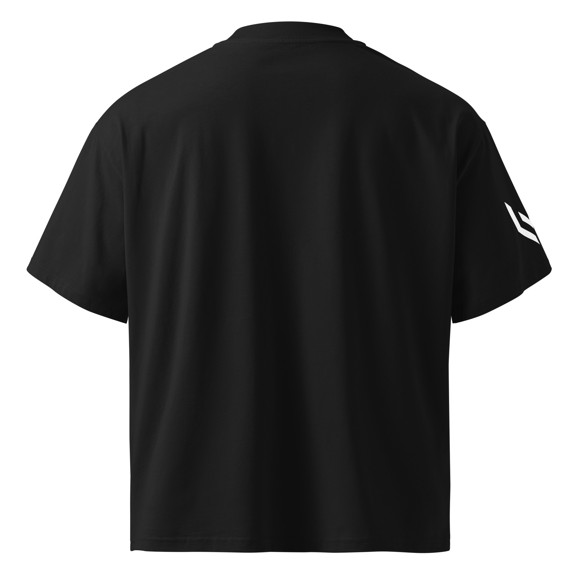 Oversized Unisex Bio-T-Shirt mit Lamaro Aufdruck unisex organic oversized high neck blaster 2.0 t shirt black back 6a764850776f0.jpg